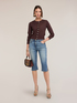 Linen blend cardigan image number 3