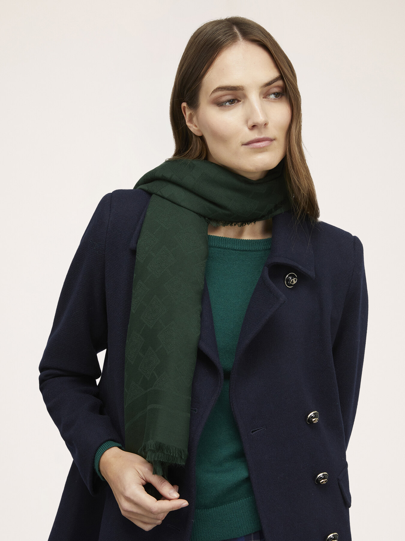 Jacquard-Schal aus Viskose image number 0