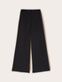 Palazzo-Hose aus Cady mit Satin-Eins&auml;tzen image number 4