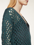 Openwork sweater with v-neck image number 2