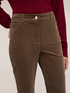 Corduroy flare pants image number 3