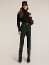 Turtleneck sweater in viscose blend image number 3
