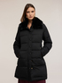 Long down jacket with high collar image number 2
