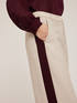 Palazzo trousers with side band image number 3