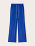 Flowing palazzo trousers with jewel drawstring image number 5