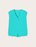 Blusa fluida senza maniche image number 4