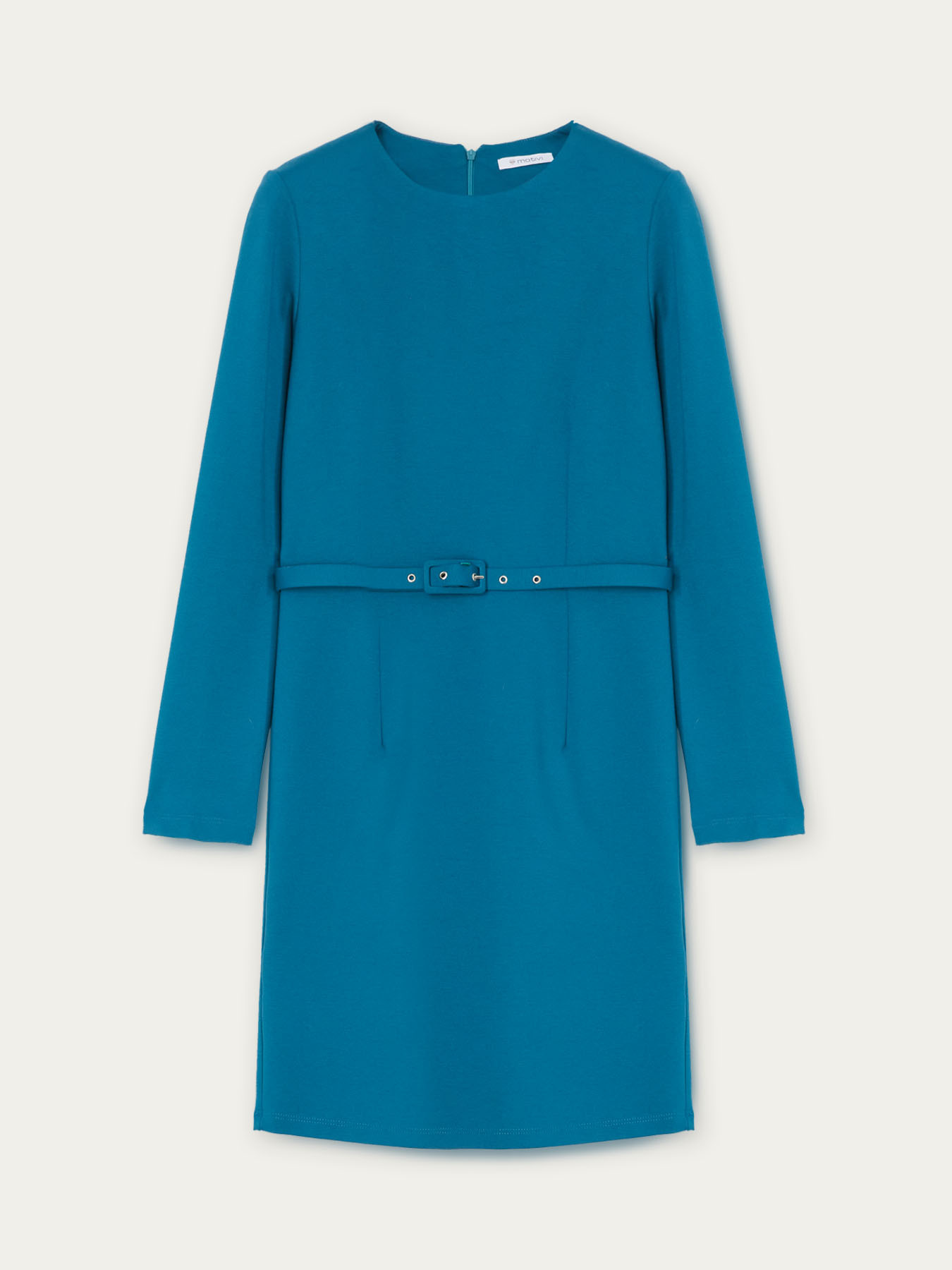 Vestito a tubino in punto milano image number 3