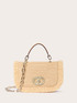 Small bag in tessuto effetto paglia image number 1