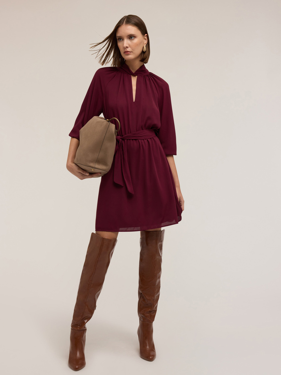 Rochie fluidă drapată