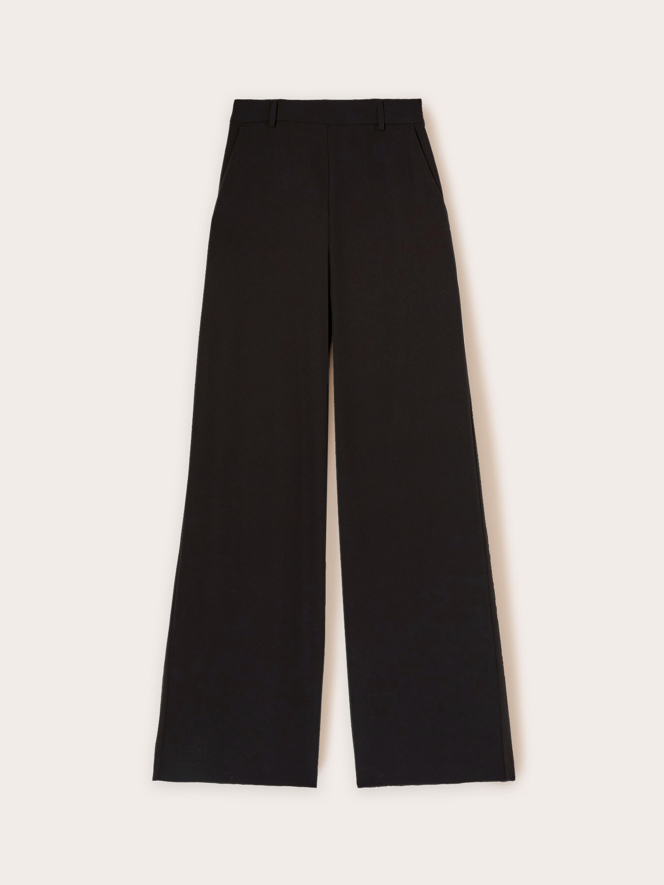 Palazzo pants with side stripe image number 4