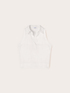 Ramie top with V-neck image number 4