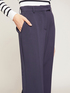 Cropped trousers with turn-up image number 2