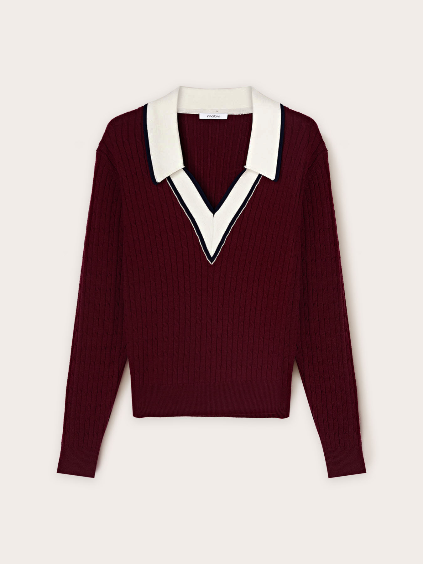 Pullover mit Kragen image number 4