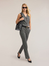 Single-breasted pinstripe vest image number 2