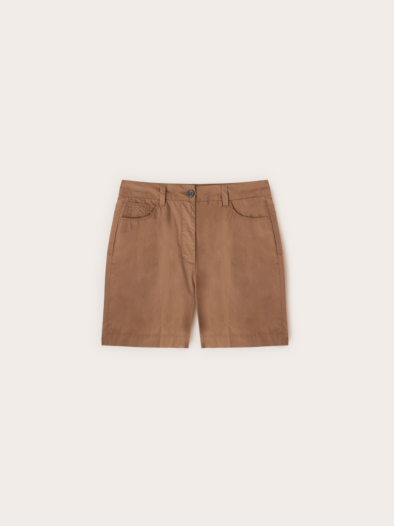Shorts in popeline di cotone image number 4