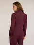 Double-breasted blazer with covered buttons image number 1