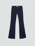 Flare jeans with contrasting stitching image number 3