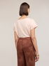 T-shirt bimaterica misto cotone image number 1