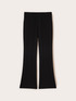 Pantaloni flare in punto milano image number 3
