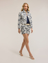 Veste en drill avec broderie florale image number 3