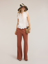 Muslin blouse with ruffles image number 2