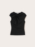 Jersey-Top mit Knoten image number 4