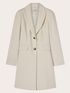 Long single-breasted coat image number 4