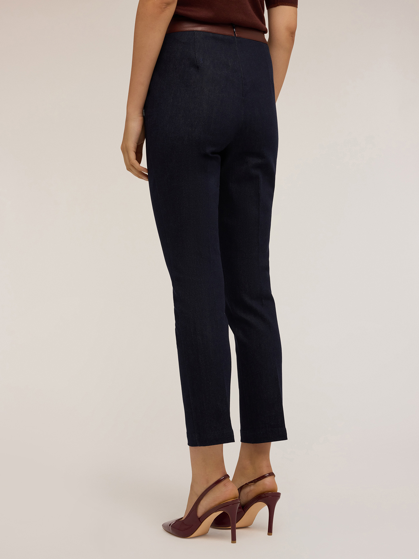 Skinny jeans with inserts image number 1