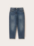 Jeans boyfriend cu tiv răsfr&acirc;nt image number 4