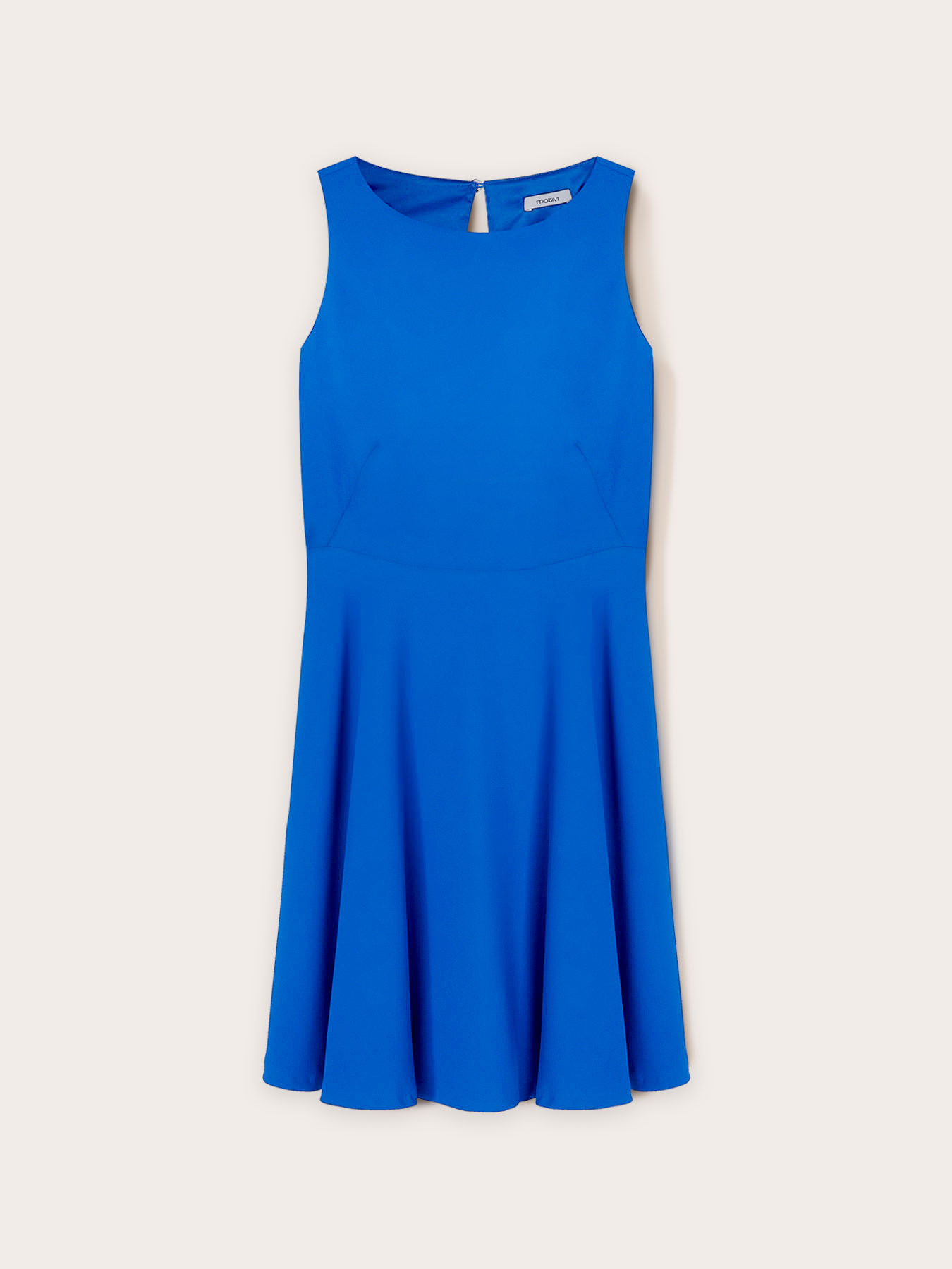 Mini dress in tessuto cr&ecirc;pe image number 4