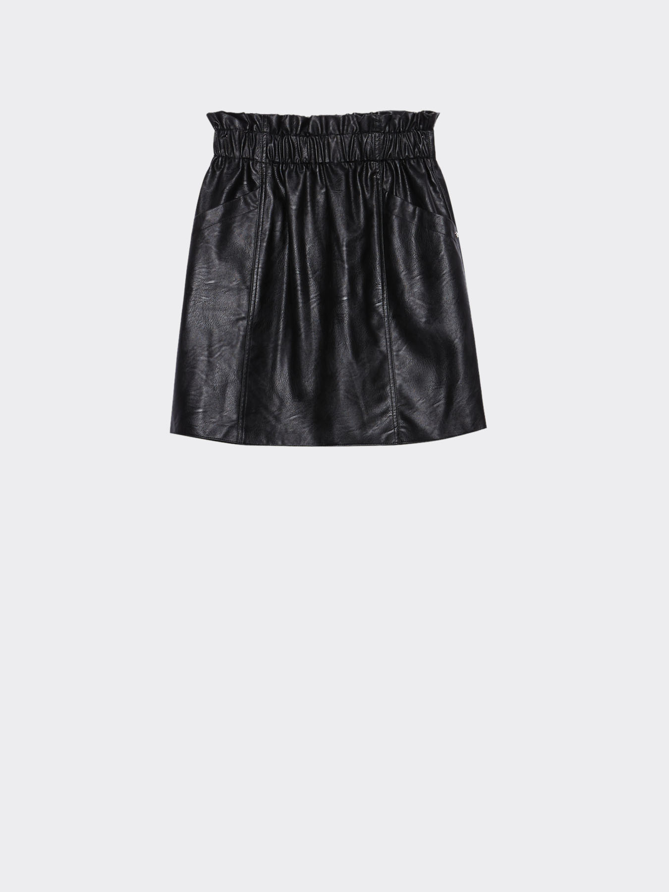 Mini-jupe effet cuir image number 3