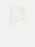Minifalda con rouches image number 3