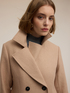 Cappotto doppiopetto con motivo sciarpa image number 3