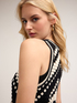 Vestito corto in maglia crochet image number 3
