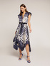 Kleid mit Foulard-Muster image number 0