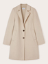 Unlined wool coat image number 4
