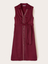 Belted twill shirtdress image number 4