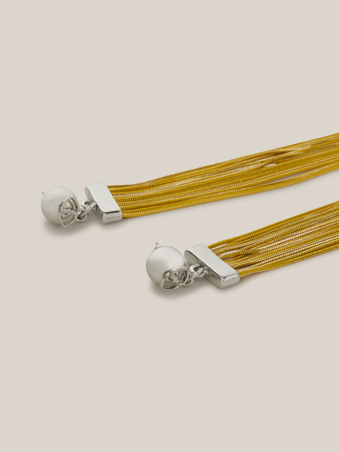 Orecchini lunghe a frange image number 1