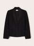 Blazer aus Milano-Strick mit Taffeta-Details image number 4