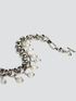 Kurze Halskette mit Perlenanhängern image number 1