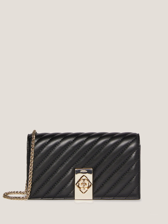 Wallet Bag in similpelle effetto quilted