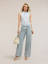 Bodysuit blouse in fil coup&eacute; georgette image number 2