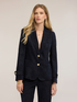 Blazer en velours avec boutons bijoux image number 2