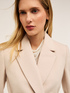 Midi wool blend coat with belt image number 2