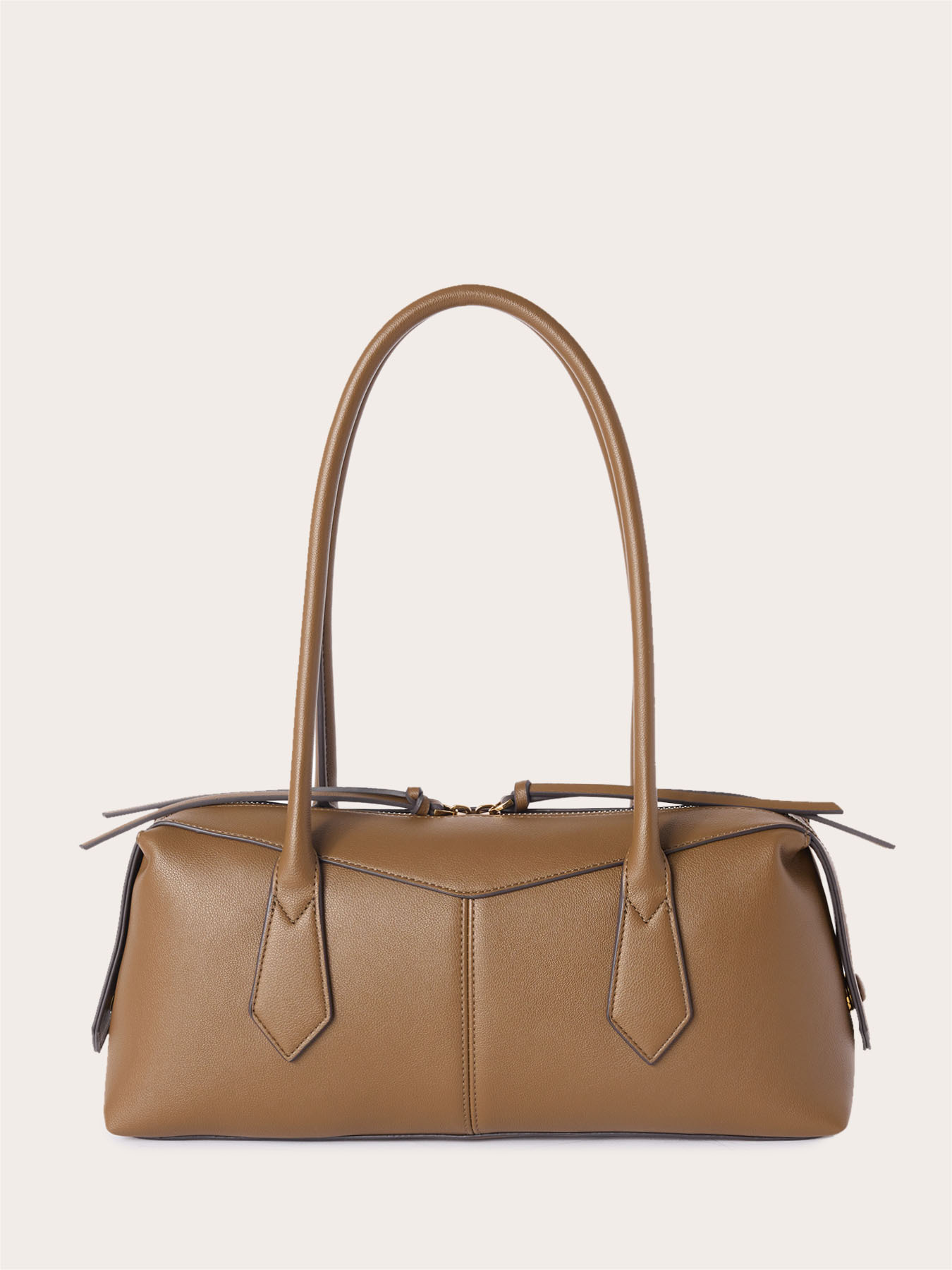 Bauletto-Tasche mit doppeltem Rei&szlig;verschluss-Detail image number 2