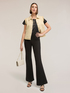 Flare pants in milano stitch image number 0