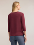 Two-tone T-shirt with three-quarter sleeves image number 1