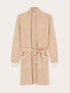 Long cardigan with belt image number 4