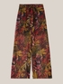 Pantaloni palazzo fantasia jungle image number 3
