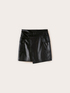 Asymmetrical mini skirt with pockets image number 4